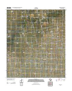 Parks 2013 topographic map thumbnail
