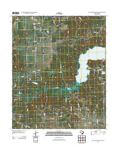 Pat Mayse Lake West 2013 topographic map thumbnail