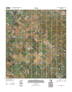 Pearsall South 2013 topographic map thumbnail