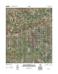 Pecan Gap 2013 topographic map thumbnail