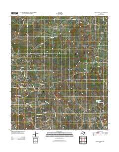 Pecan Wells 2012 topographic map thumbnail