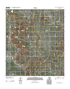 Peloncillo Peak 2013 topographic map thumbnail