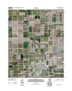Perryton 2012 topographic map thumbnail