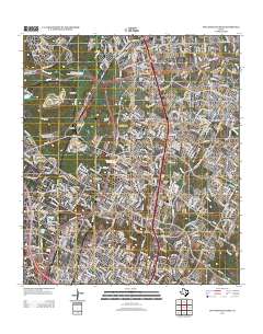 Pflugerville West 2013 topographic map thumbnail