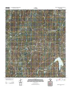 Piedra Parada Tank 2013 topographic map thumbnail