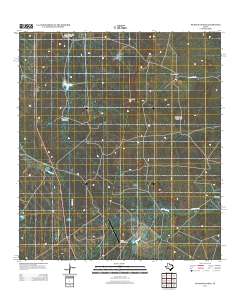 Piloncillo Hill 2013 topographic map thumbnail