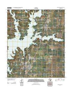 Pilot Point 2013 topographic map thumbnail