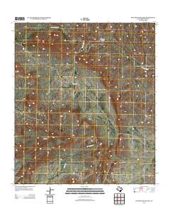 Pine Mountain East 2013 topographic map thumbnail