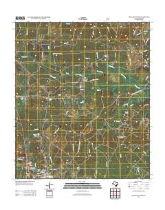 Pineland North 2012 topographic map thumbnail