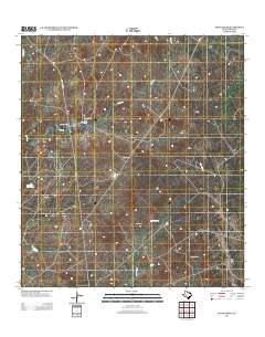 Pinto Creek 2013 topographic map thumbnail