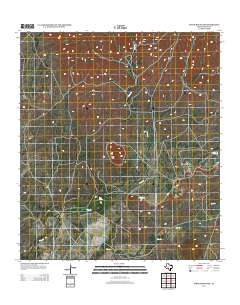 Pinto Mountain 2012 topographic map thumbnail