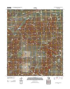 Pitchfork Flats 2012 topographic map thumbnail