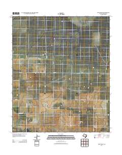 Lost Draw 2012 topographic map thumbnail