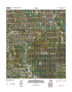 Plantersville 2013 topographic map thumbnail