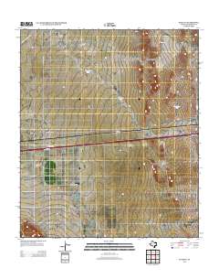 Plateau 2012 topographic map thumbnail