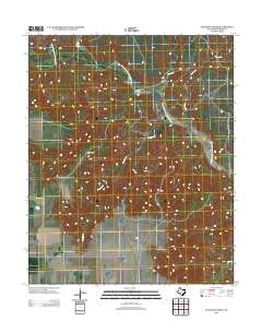 Pleasant Creek 2012 topographic map thumbnail