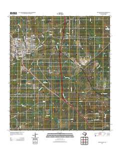 Pleasanton 2013 topographic map thumbnail