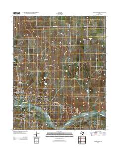 Pond Creek 2012 topographic map thumbnail
