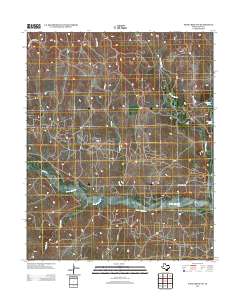 Pond Creek NW 2012 topographic map thumbnail