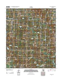 Poolville 2012 topographic map thumbnail