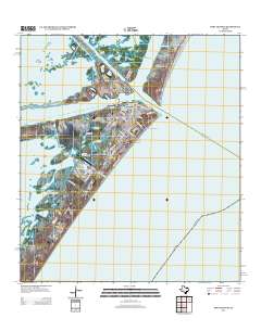 Port Aransas 2013 topographic map thumbnail