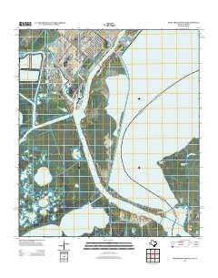 Port Arthur South 2013 topographic map thumbnail