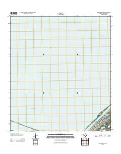 Port Bolivar 2013 topographic map thumbnail
