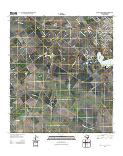 Port Lavaca West 2013 topographic map thumbnail
