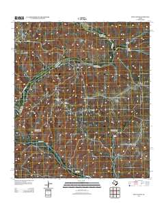 Post Canyon 2012 topographic map thumbnail