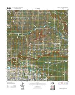 Post Oak Mountain 2012 topographic map thumbnail