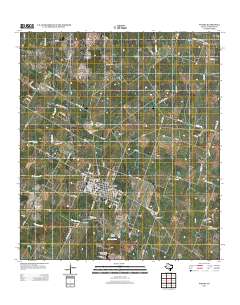 Poteet 2013 topographic map thumbnail