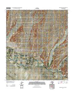 Presidio East 2012 topographic map thumbnail