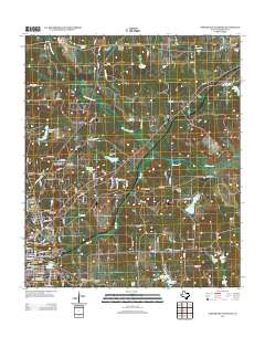 Northeast Palestine 2013 topographic map thumbnail