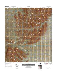 Nutt Ranch 2013 topographic map thumbnail