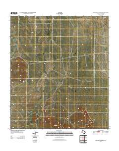 Oak Hills North 2012 topographic map thumbnail