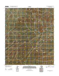 Oak Hills South 2012 topographic map thumbnail