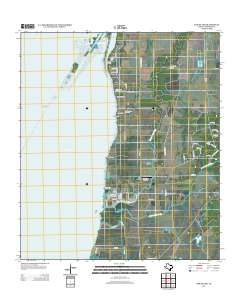 Oak Island 2013 topographic map thumbnail