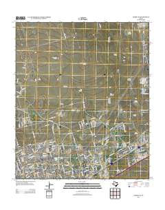 Odessa NE 2012 topographic map thumbnail