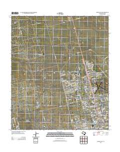 Odessa NW 2013 topographic map thumbnail