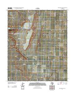 Oklahoma Flat 2012 topographic map thumbnail