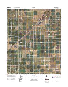 Oklahoma Lane 2012 topographic map thumbnail