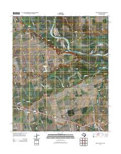 Oklaunion 2012 topographic map thumbnail