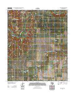 Old Glory 2012 topographic map thumbnail