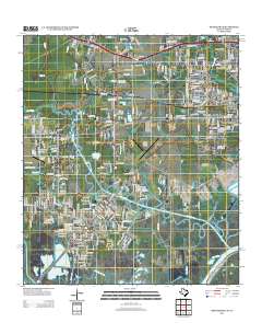 Orangefield 2012 topographic map thumbnail
