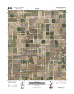 Overstreet Lake 2012 topographic map thumbnail