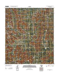 Owens Creek SW 2012 topographic map thumbnail