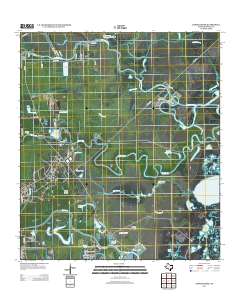 Oyster Creek 2013 topographic map thumbnail