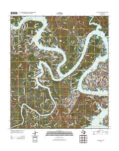 Pace Bend 2012 topographic map preview