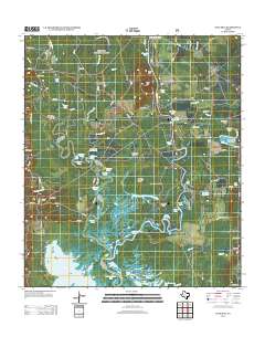 Pace Hill 2013 topographic map thumbnail