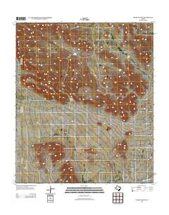 Padre Canyon 2013 topographic map thumbnail